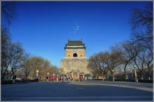 The Drum Tower in Beijing, China