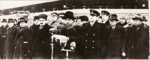 Photograph of Kim Il Sung in Moscow, March 1949