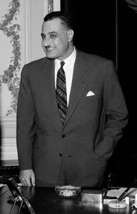 Photograph of Gamal Abdel Nasser