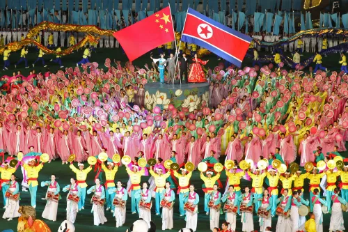 North Korea-China friendship celebrated at the DPRK mass games