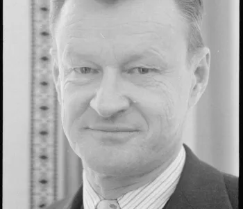 Portrait of Zbigniew Brzezinski, 1977