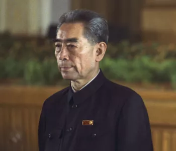 Photograph of Zhou Enlai in 1972.