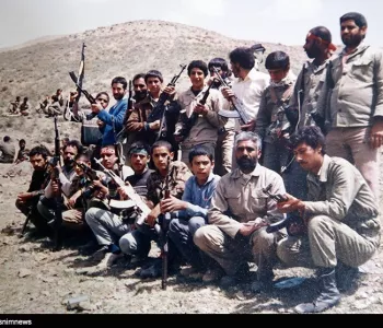 Iranian soldiers in the Iran-Iraq War